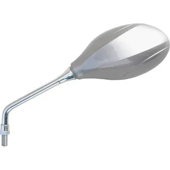 Zrcátko pro motocykl Zpětné zrcátko SMATNORD UNI EXCLUSIVE 3256384A pravý stříbrná pro YAMAHA YP 125 X-MAX