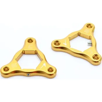 Ovládání předpětí pružin vidlice 4RACING GF22 zlatá pro HONDA CBR 1000 RR Fireblade