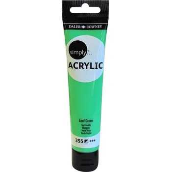Daler Rowney Simply Akrylová barva Leaf Green 75 ml 1 ks