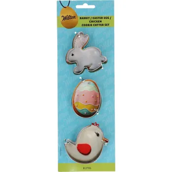 Vykrajovátko Wilton Velikonoční vykrajovátka králík, vajíčko, kuře