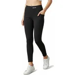 DÍVČÍ FUNKČNÍ LEGÍNY PROSPORT NOVINKA Barva: Černé/ bílý nápis, Velikost: 164