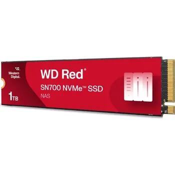 SSD disk SanDisk WD RED SSD NVMe 1TB PCIe SN700 Powered by SanDisk, Geb3 8GB/s, (R:3430/W:3000 MB/s) TBW 2000 WDS100T1R0C