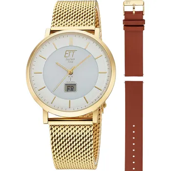 Hodinky ETT Eco Tech Time EGS-11623-11MS Mens Watch Atacama Solar Radio Controlled 40mm 5ATM