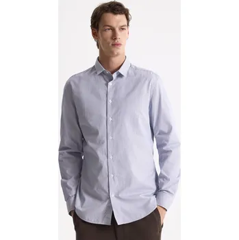 Reserved - Vzorovaná košile slim fit - modrá - 538HT-55M - 538HT-55M-L