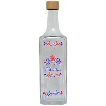 B.BOHEMIAN Láhev 0,5 l PÁLENKA Šuhaj hranatá