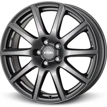 Alu kolo Alu kola RIAL Milano, 16x6.5 5x108 ET50, tiatnově šedá vhodné pro Ford Focus (od 2018), Ford Galaxy II (do 2014), Ford Mondeo IV (od 2015), Ford S-Max I (do 2014)