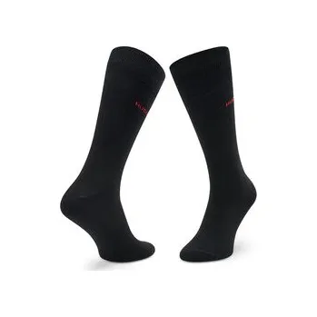 Dlouhé ponožky HUGO 2P Rs Uni Cc 50468099 Černá 39_42