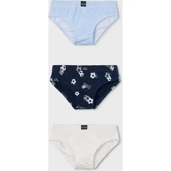 Dětské slipy Mayoral 3-pack 10168.5E.Mini.PPY2 námořnická modř 59X, vel. 166