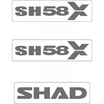 Samolepky SHAD D1B58ETR pro SH58X pro BMW R 1200 GS