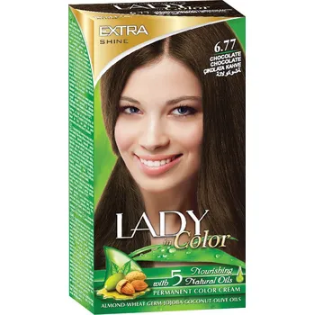Barva na vlasy Barva na vlasy LADY in Color, 6.77 Čokoládová