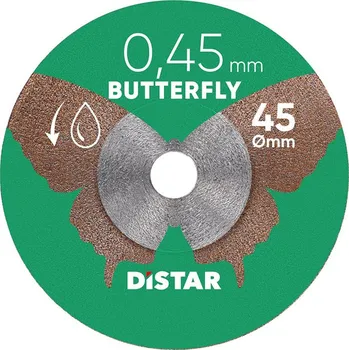 Řezný kotouč Kotouč Distar Butterfly 45x0,45x5,8/3,2-3,0mm bez stopky