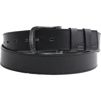 Opasek Dámský kožený opasek Black Hand 094-98 černý Velikost = obvod pasu (cm): 110 cm