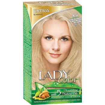 Barva na vlasy Barva na vlasy LADY in Color, 8.4 Béžová blond