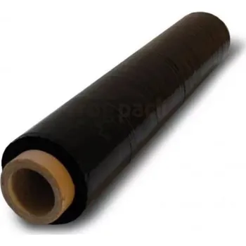 Obalový materiál Fólie fixační ruční, černá, 50cm (23µm, 1,82kg brutto, 150m, d240g)