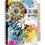 Spirálový sešit A5 s pořadačem - XOXO