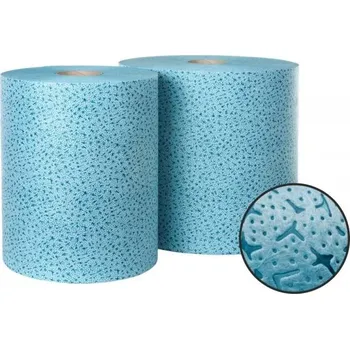 Utěrka Utěrka TETEX GLASS 100, 32 x 37cm (37mb) modré na roli