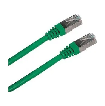 Síťový kabel OEM Patch cord FTP cat5e 0,5M zelený 1604