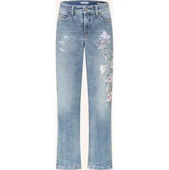 Dámské džíny Cambio Dámské Straight Džíny Paris, 5176 summer distressed, 34