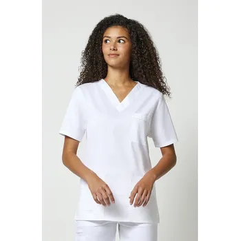 Zdravotnický oděv Cherokee 4725 zdravotnická halena pánská dámská bílá - velikost M