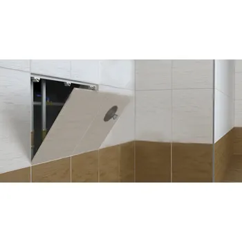 Elektroinstalační materiál Havos Magnetická dvířka pozink a plast 33x50 cm VD3350