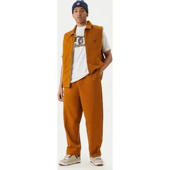 DC Shoes Sportovní vesta Keyless EDYJK03264 Hnědá Regular Fit XL