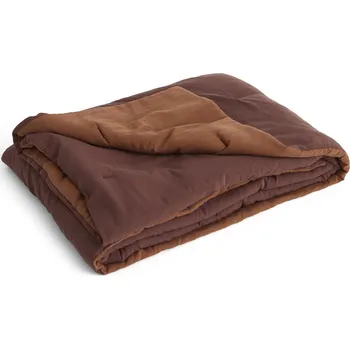 Přehoz na lůžko HAY Přehoz na postel Air Quilt Iron Red 140 × 200 cm