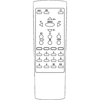 Dálkový ovladač SCHNEIDER STV575DK - kompatibilní značkový dálkový ovladač General