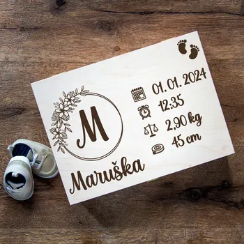 Dárkový potravinový koš truhla test