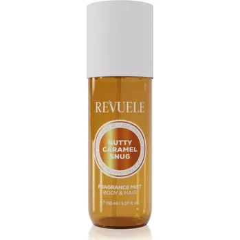 Kosmetika Revuele Nutty Caramel Snug Fragrance Mist parfémovaná mlha na tělo a vlasy pro ženy 150 ml