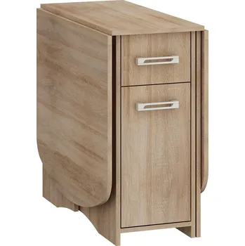 Sklápěcí jídelní stůl LORENA X v dekoru dub sonoma