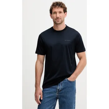 Bavlněné tričko Karl Lagerfeld 554200.755002 námořnická modř 59X, vel. S