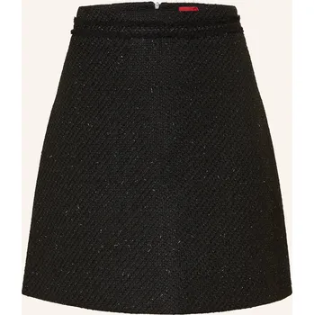 Dámská sukně Hugo Dámská Sukně Z Buklé Rafransi S Třpytivou Přízí, černá, 34