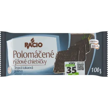 Rýžový chlebíček Racio – Polomáčené – rýžové tmavé kakaové – 2000 g