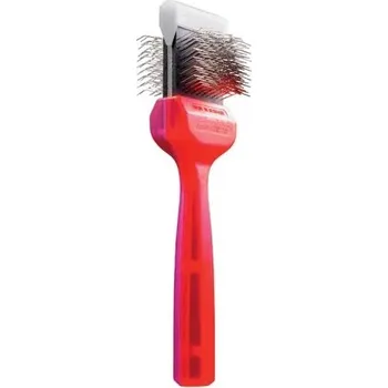 Péče o srst a drápky ActiVet Kartáč ActiVetTruffZapperCoater červenofialový Velikost: malý