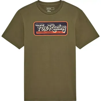Pánské oblečení Fox Equipped Premium Tee S olive green
