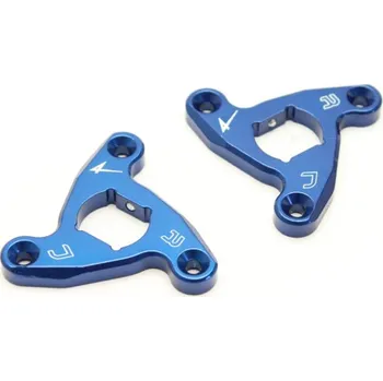 Hvězdicové ovládání předpětí pružin vidlice 4RACING GFSO modrá pro HONDA CBR 600 RR