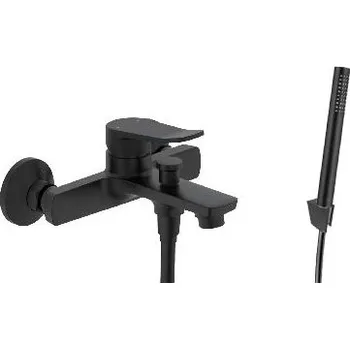 kielle Nefia - Vanová baterie s příslušenstvím EcoSpare, matná černá 10327SN84