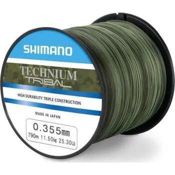 Rybářský vlasec Monofilní Vlasec Shimano Technium Tribal PB 0,305mm/5000m/8,50kg