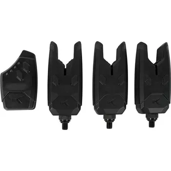 Signalizátor záběru Korum signalizátory KSI6 3 Rod Remote Alarm Set 3+1 (Potřebnými funkcemi vybavené signalizátory za skvělou cenu.)