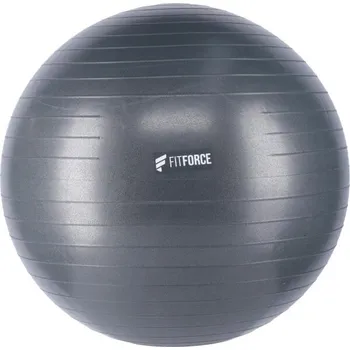 Gymnastický míč / Gymball Fitforce GYM ANTIBURST 75 75 Šedá, Bílá