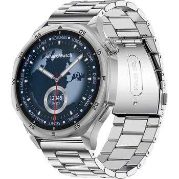 Řemínek na hodinky Enem Kovový BR rychloupínací řemínek 18mm - Stříbrný IR-AWGW-0550