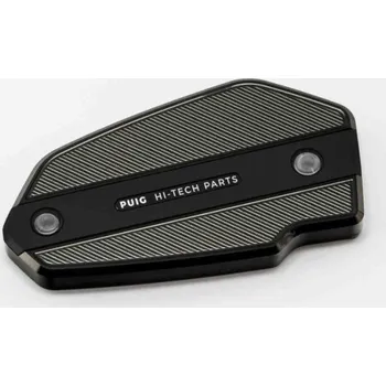 Expanzní nádoba chladiče Krytka brzdové nádobky PUIG 9275N černý pro KAWASAKI Versys 1000 / S / SE