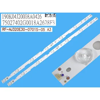 LED páska LED podsvit 595mm sada Sharp celkem 2 pásky / LED Backlight 595mm - 7DLED, RF-AJ320E30-0701S-005 A3 / 190K04J20008A0426