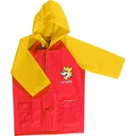 DĚTSKÁ PLÁŠTĚNKA žlutá/červená Viola 5907