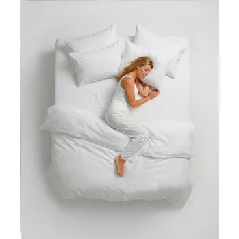 Povlečení Lejaan Povlečení Organic Cloud, Povlak na polštář 40x60, Povlak na přikrývku 140x220, Povlak na polštář 40x60, Povlak na přikrývku 140x220