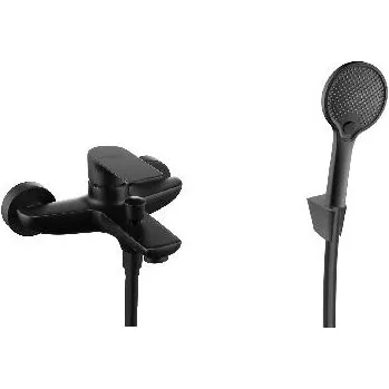 kielle Vega - Vanová baterie s příslušenstvím EcoSpare, matná černá 10318SN54