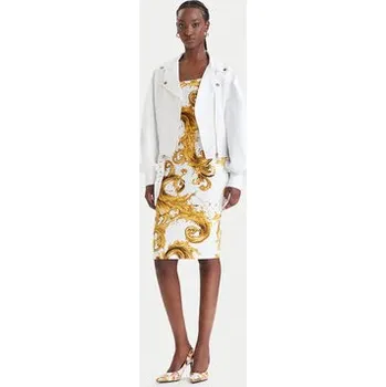 Versace Jeans Couture Bunda pro přechodné období 80HAS410 N0432 Bílá Loose Fit 40