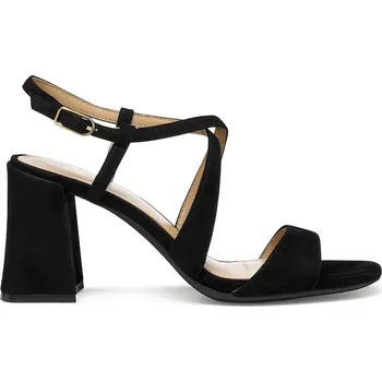 Dámské sandále Semišové sandály Geox D NEW ERAKLIA 80 T01 D652KA00021C9999 černá 99X, EUR 38