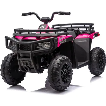 Dětské elektrovozidlo RKToys Elektrická čtyřkolka Quad ATV WOLF 24V 4x4 růžová