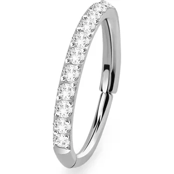 Piercing ORNAMENTI Piercing do nosu se zirkony silver